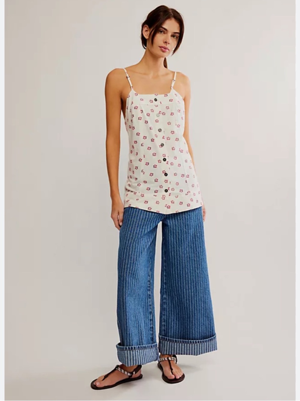 Free People Maddie Printed Tunic Top New! - Picture 2 of 11